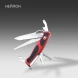 Нож перочинный Victorinox RangerGrip 79 (0.9563.MC) 130мм 12функц. красный/черный карт.коробка