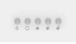 Вытяжка козырьковая Gorenje WHU629EW/M белый управление: кнопочное (1 мотор)