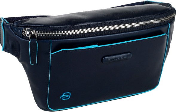 Сумка поясная Piquadro Blue Square CA2174B2/BLU2 синяя натур.кожа