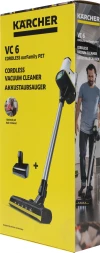 Пылесос Karcher VC 6 Cordless серебристый/белый