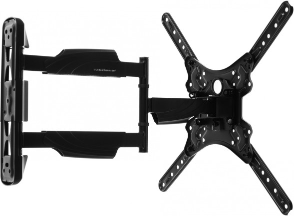 Кронштейн для телевизора Ultramounts UM871 черный 23&amp;quot;-55&amp;quot; макс.35кг настенный поворотно-выдвижной и наклонный