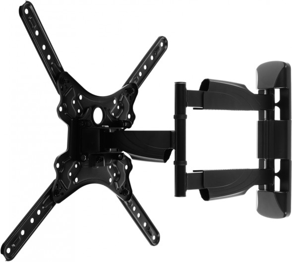 Кронштейн для телевизора Ultramounts UM871 черный 23&amp;quot;-55&amp;quot; макс.35кг настенный поворотно-выдвижной и наклонный