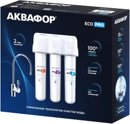 Водоочиститель Аквафор Кристалл ECO Pro белый