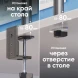 Кронштейн для мониторов Onkron D208E черный 13&amp;quot;-34&amp;quot; макс.16кг настольный поворот и наклон