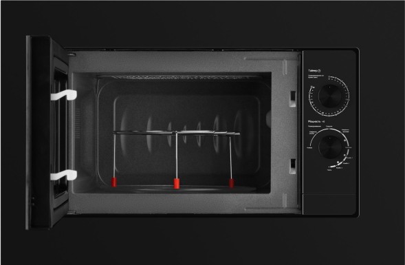 Микроволновая печь Weissgauff HMT-2016 Grill 20л. 700Вт черный (встраиваемая)