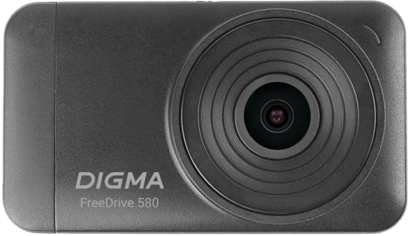 Видеорегистратор Digma FreeDrive 580 черный 4Mpix 1296x2304 1296p 140гр. GP2178