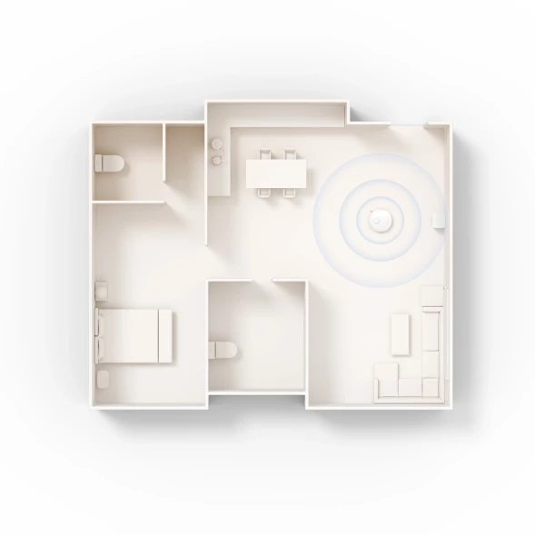 Пылесос-робот Trouver E20 Pro Plus 75Вт белый