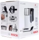 Чайник электрический Bosch TWK8611P 1.5л. 2400Вт белый/серебристый корпус: пластик/металл