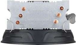 Устройство охлаждения(кулер) Aerocool Verkho 3 Plus Soc-AM5/AM4/1151/1200/1700 черный/синий 4-pin 18-27dB Al+Cu 125W 528gr Ret