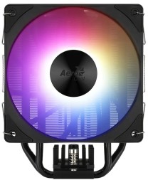 Устройство охлаждения(кулер) Aerocool Rime 4 ARGB Soc-AM5/AM4/1151/1200/2066/1700 черный 4-pin 17-34dB Al 230W Ret
