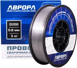 Проволока свар. Aurora E71T-GS D0.8мм 5000гр (39778)