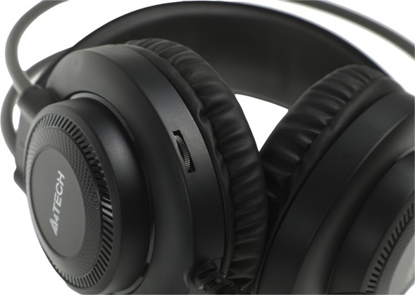 Наушники с микрофоном A4Tech Fstyler FH200i серый 1.8м накладные оголовье (FH200I GREY) 1