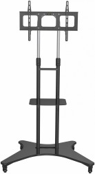Стойка для телевизора Cactus CS-ST31 черный 37&amp;quot;-75&amp;quot; макс.81.6кг напольный мобильный
