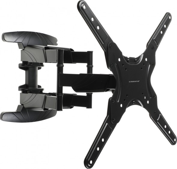 Кронштейн для телевизора Ultramounts UM907 черный 23&amp;quot;-55&amp;quot; макс.40кг настенный поворотно-выдвижной и наклонный