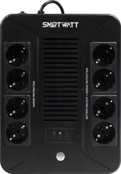 Источник бесперебойного питания Smartwatt Safe pro 480Вт 800ВА черный