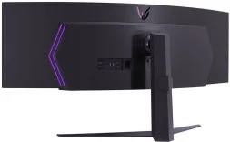 Монитор LG 49&amp;quot; UltraGear 49GR85DC-B черный VA LED 32:9 HDMI матовая HAS Piv 3000:1 450cd 178гр/178гр 5120x1440 240Hz FreeSync Premium Pro DP 2K USB 15.1кг
