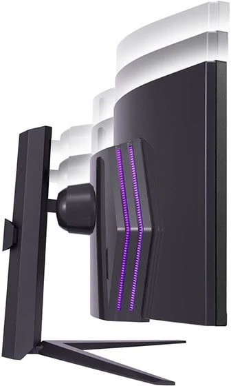 Монитор LG 49&amp;quot; UltraGear 49GR85DC-B черный VA LED 32:9 HDMI матовая HAS Piv 3000:1 450cd 178гр/178гр 5120x1440 240Hz FreeSync Premium Pro DP 2K USB 15.1кг