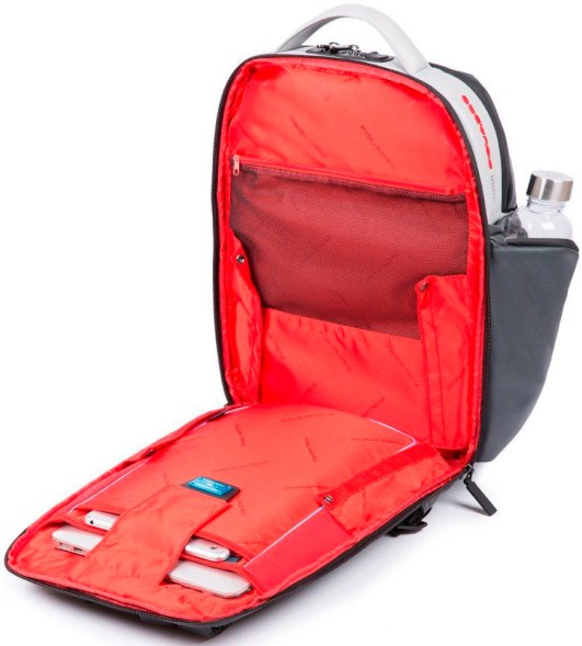 Рюкзак Piquadro Urban CA4550UB00BM/GRN серый/черный кожа