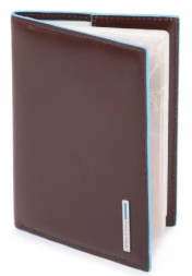 Обложка для паспорта Piquadro Blue Square PP5255B2/MO коричневый натур.кожа