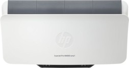 Сканер протяжный HP ScanJet Pro N4000 snw1 (6FW08A) A4 белый/черный