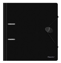 Папка-регистратор Silwerhof 355050 A4 70мм полифом черный