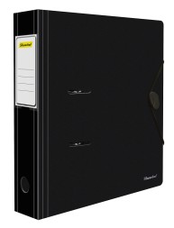 Папка-регистратор Silwerhof 355050 A4 70мм полифом черный