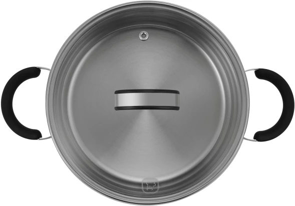 Кастрюля Rondell Brando RDS-1804 3.1л. d=20см (с крышкой) стальной