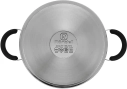 Кастрюля Rondell Brando RDS-1804 3.1л. d=20см (с крышкой) стальной