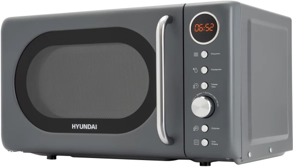 Микроволновая Печь Hyundai HYM-D3036 20л. 700Вт серый/серебристый