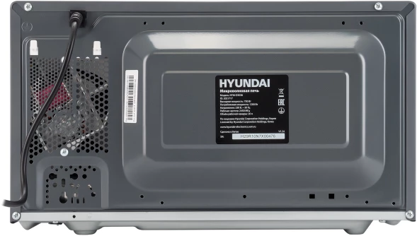 Микроволновая Печь Hyundai HYM-D3036 20л. 700Вт серый/серебристый