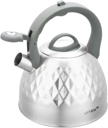 Чайник металлический Vitek Вкус жизни VT-WK1210 2.8л. стальной