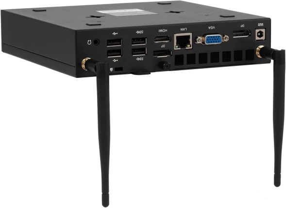 Неттоп IRU 310H6ITF i3 12100 (3.3) 8Gb SSD256Gb UHDG 730 Windows 11 Pro GbitEth BT черный (2031363)