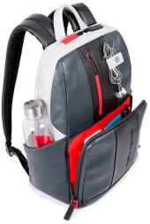 Рюкзак Piquadro Urban CA3214UB00/GRN серый/черный натур.кожа