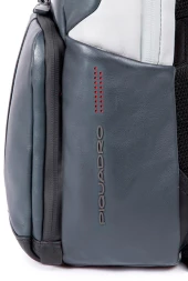 Рюкзак Piquadro Urban CA3214UB00/GRN серый/черный натур.кожа