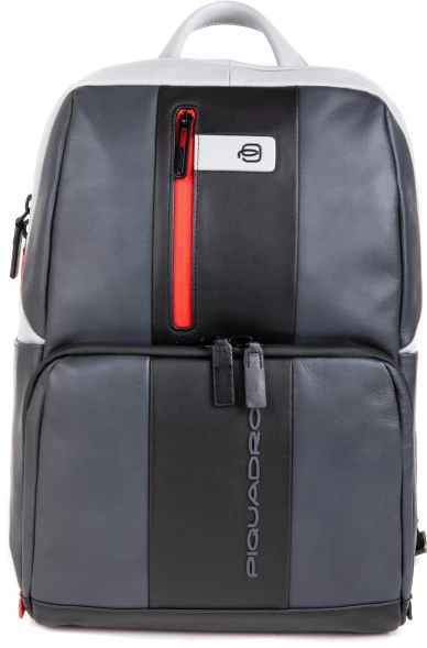 Рюкзак Piquadro Urban CA3214UB00/GRN серый/черный натур.кожа