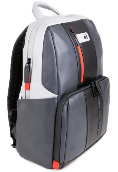 Рюкзак Piquadro Urban CA3214UB00/GRN серый/черный натур.кожа