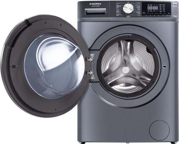 Стиральная машина Maunfeld MFWM1410SB02 класс: A+++ загр.фронтальная макс.:10кг темно-серебристый инвертер
