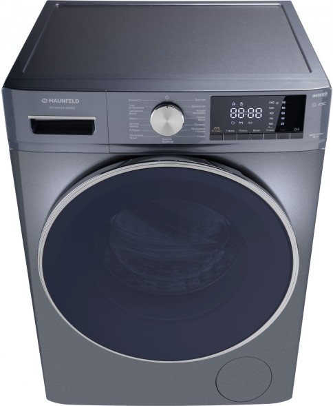 Стиральная машина Maunfeld MFWM1410SB02 класс: A+++ загр.фронтальная макс.:10кг темно-серебристый инвертер