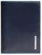 Кошелек мужской Piquadro Blue Square PU1393B2R/BLU2 темно-синий натур.кожа