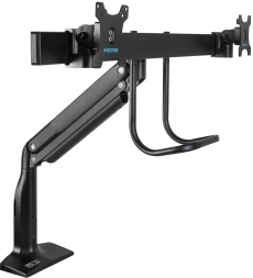 Кронштейн для мониторов Kromax OFFICE-20 черный 17&amp;quot;-35&amp;quot; макс.10кг настольный поворот и наклон