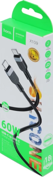 Кабель Hoco X109 1м черный