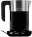 Чайник электрический Bosch TWK8613P 1.5л. 2400Вт черный/серебристый корпус: пластик/металл