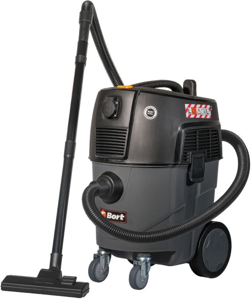 Строительный пылесос Bort BAX-1530M-Smart Clean 1600Вт (уборка: сухая/влажная/выдув/сбор воды) черный