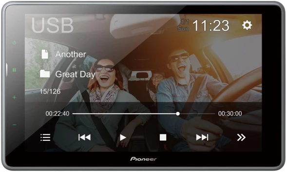 Автомагнитола Pioneer DMH-AF555BT 2DIN 4x50Вт AUX 9&amp;quot; 3