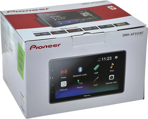 Автомагнитола Pioneer DMH-AF555BT 2DIN 4x50Вт AUX 9&amp;quot; 3