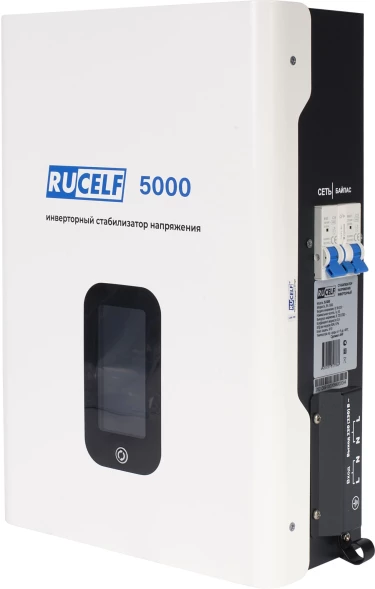 Стабилизатор напряжения Rucelf IS-5000 5кВА однофазный белый