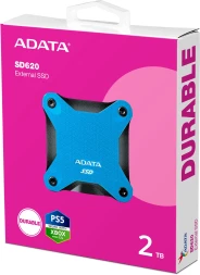 Накопитель SSD A-Data USB3.1 2TB SD620-2TCBL SD620 2.5&amp;quot; синий