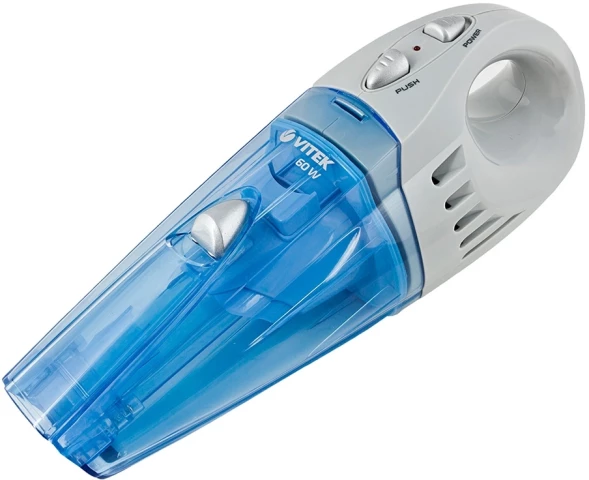 Пылесос Автомобильный Vitek VT-1811 синий 60Вт