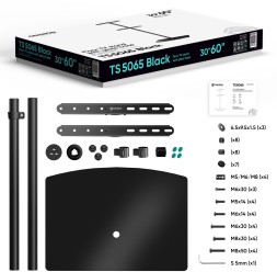 Стойка для телевизора Onkron TS5065 черный 30&amp;quot;-60&amp;quot; макс.41кг напольный