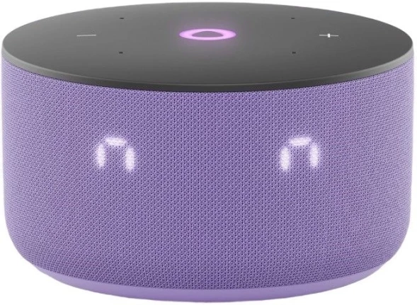 Умная колонка Yandex Станция Мини 3 Алиса лиловый 12W 1.0 BT/Wi-Fi (YNDX-00027LIL)